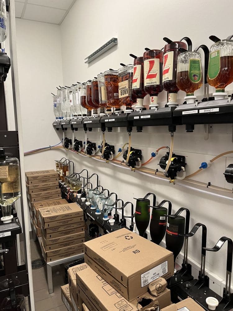 Liquor dispensers
